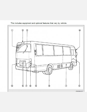 nissan civilian 2015. 2016 2017 2018 owners manual
